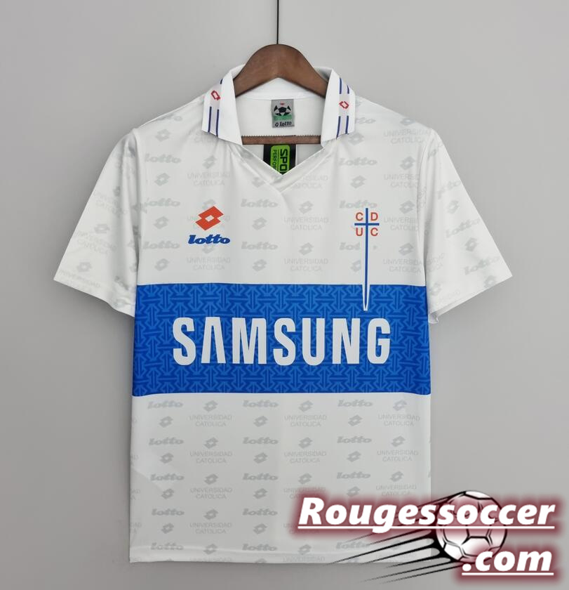 Club Deportivo Universidad Católica Retro Third Kit Soccer Jersey 1996